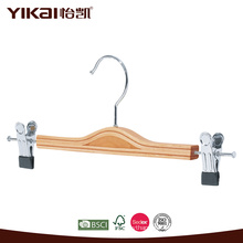 Laminated wooden skirt hanger